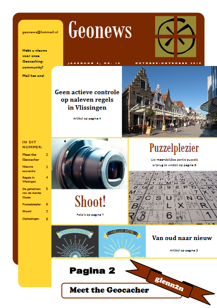 cover Geonews - oktober - november 2015